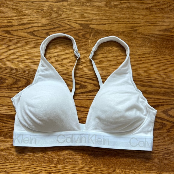 Calvin Klein Underwear Other - Calvin Klein White Triangle Bralette